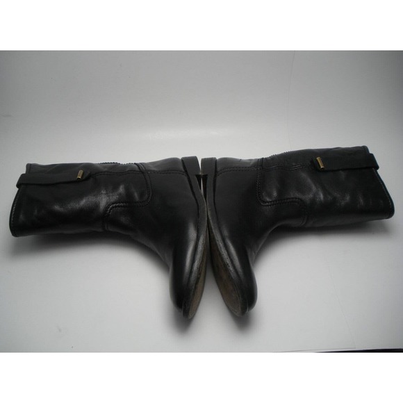 Woman’s Sz 10 Burberry Black Ankle Boots - Picture 7 of 15